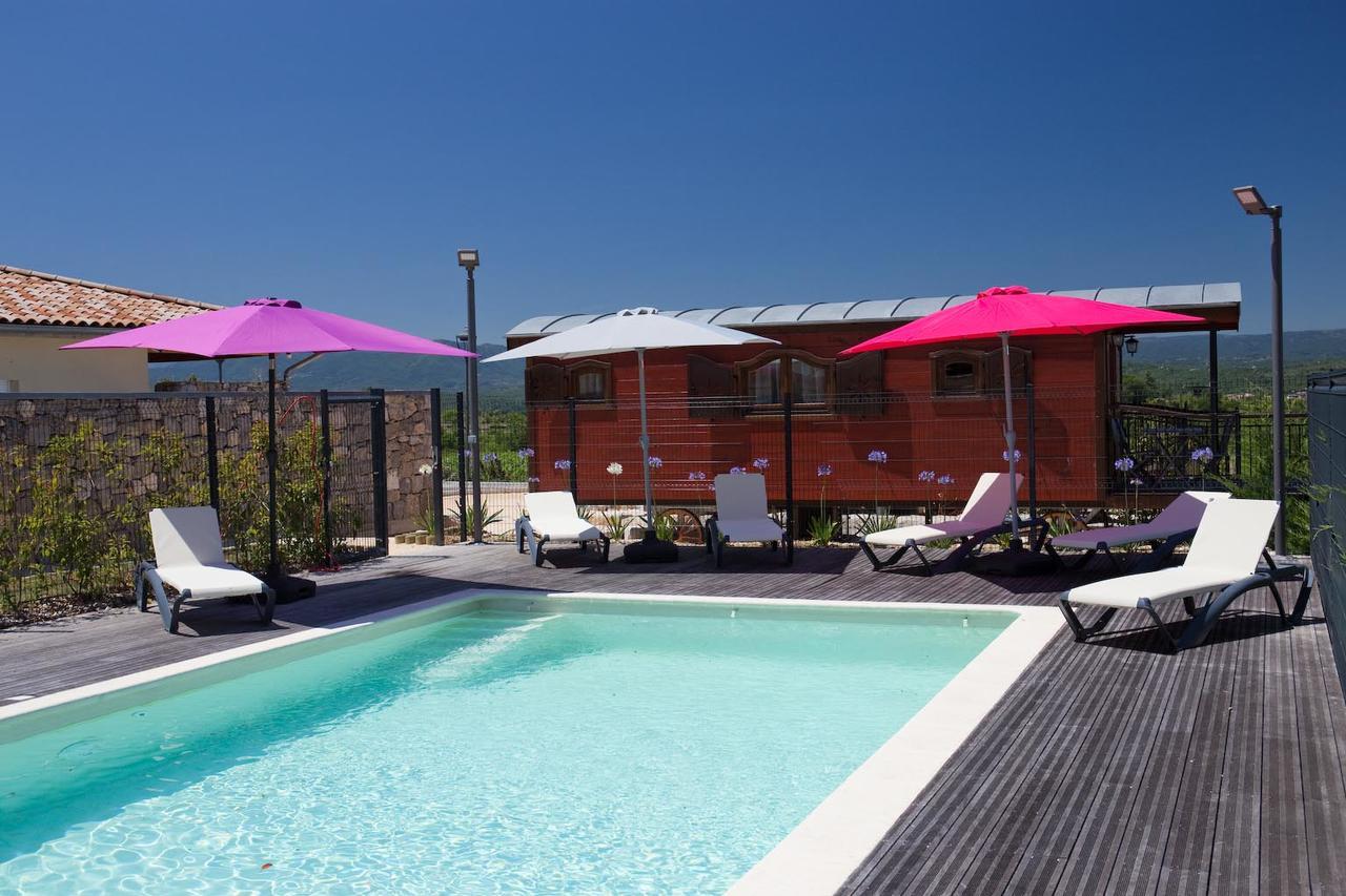 Domaine Des Anges Villa Grospierres Exterior foto